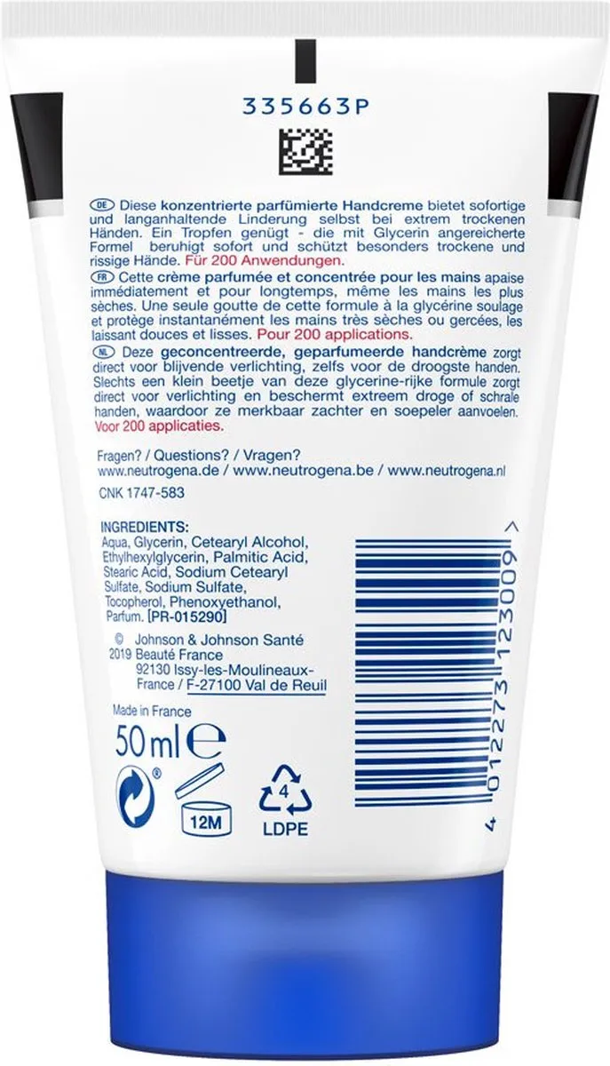 Neutrogena Handcrème Geurend 50ml