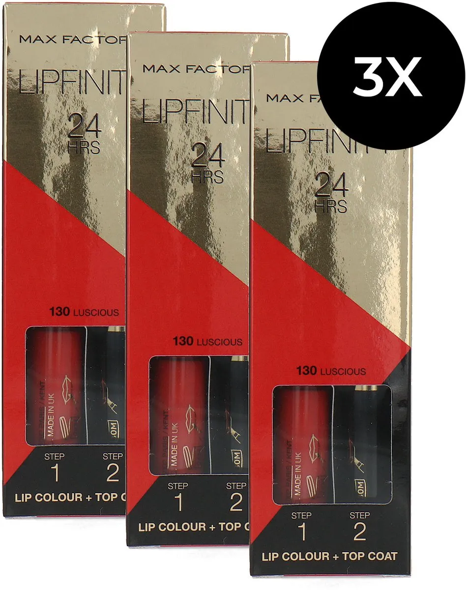 Max Factor Lipfinity 24H Lipkleur 130 Luscious