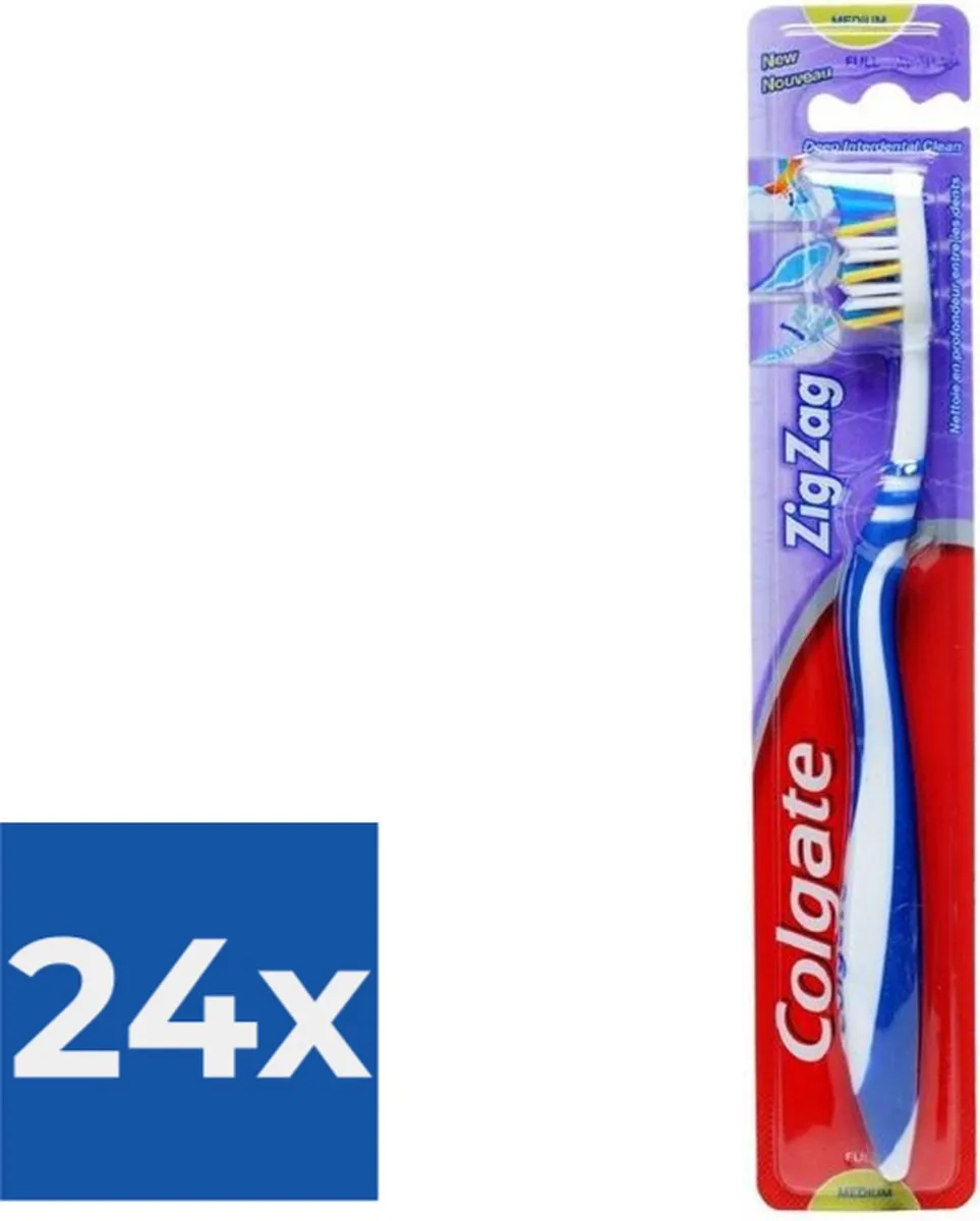 Colgate ZigZag Medium Tandenborstel