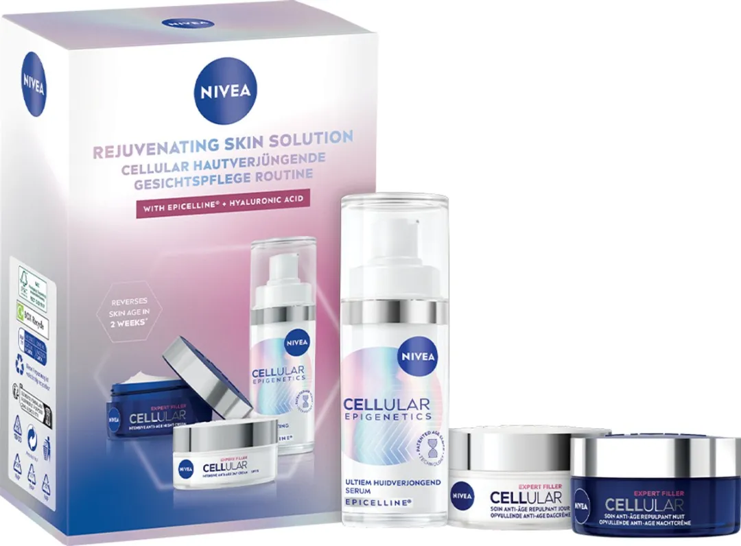 NIVEA Rejuvenating Skin Solution Geschenkset - 3 Stuks