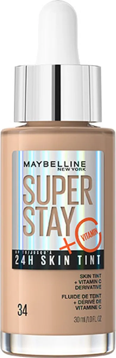 Maybelline New York Superstay 24H Skin Tint Foundation 34
