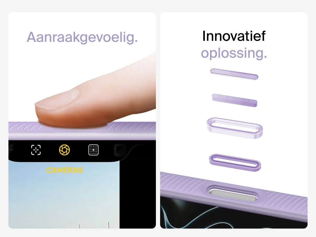 Belkin SheerForce Grip Hoesje iPhone 17 Pro - Lavendel MSA035HQLV