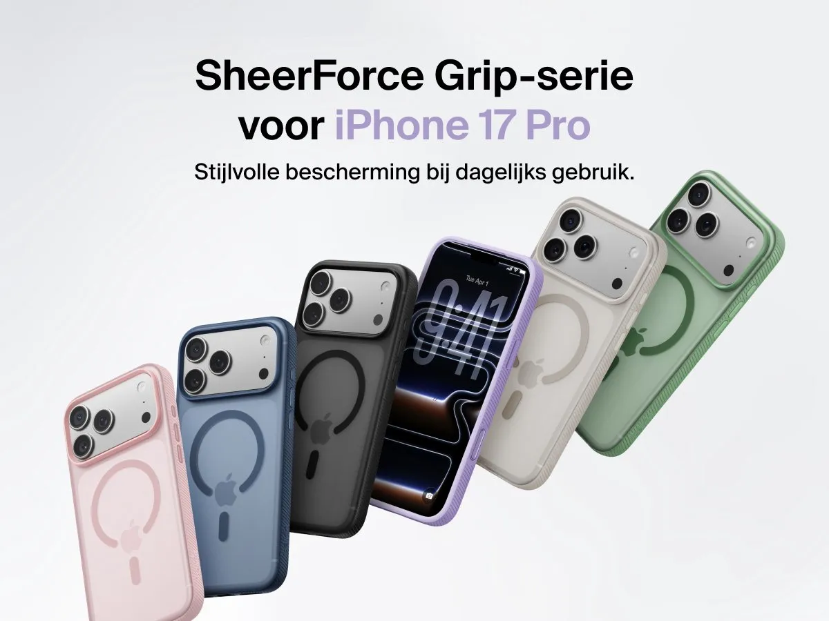 Belkin SheerForce Grip Hoesje iPhone 17 Pro - Lavendel MSA035HQLV - afbeelding 6 van 6