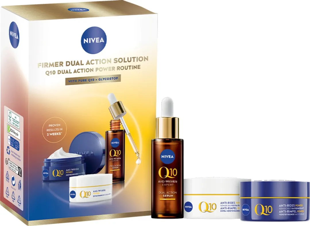 NIVEA Q10 Firmer Dual Action Geschenkset