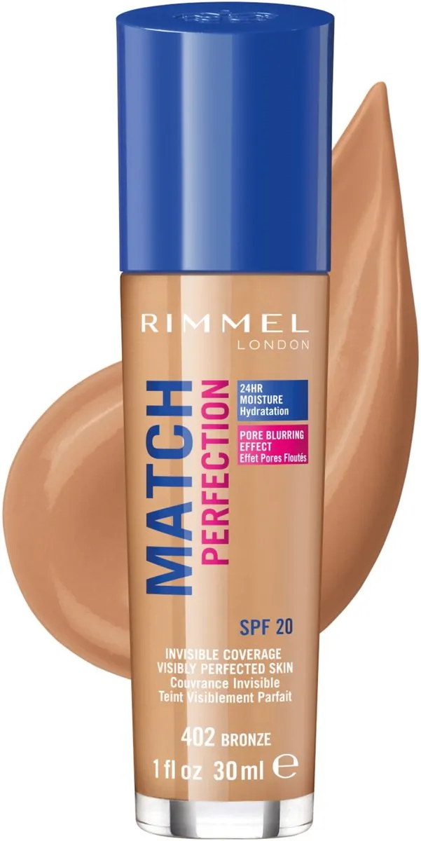 Rimmel London Match Perfection Foundation 402 Bronze