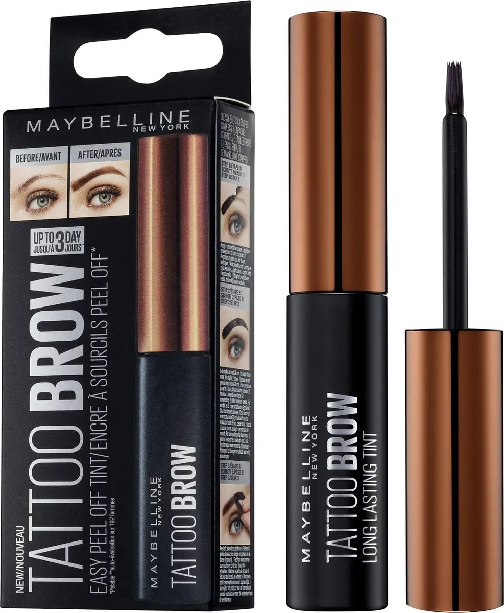 Maybelline Tattoo Brow Peel-Off Gel 1 Light Brown - 5g