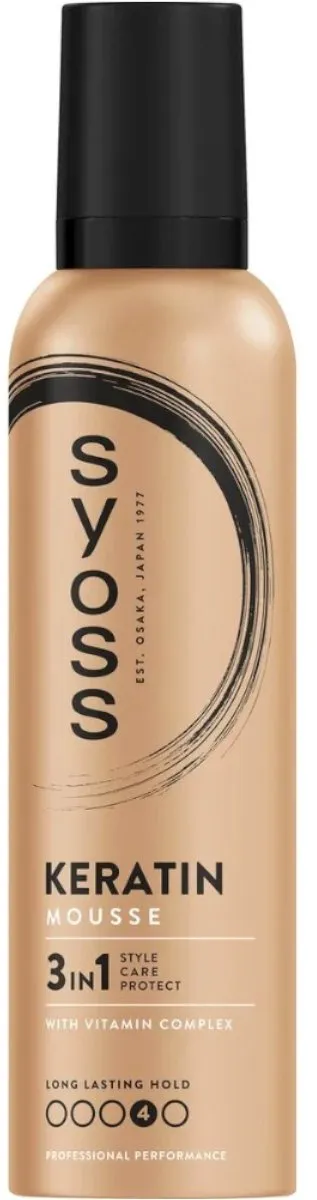 SYOSS Keratin Haarmousse 250ml