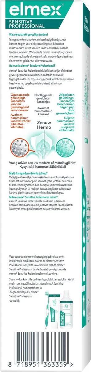 Elmex Sensitive Professional Tandpasta 2x75ml