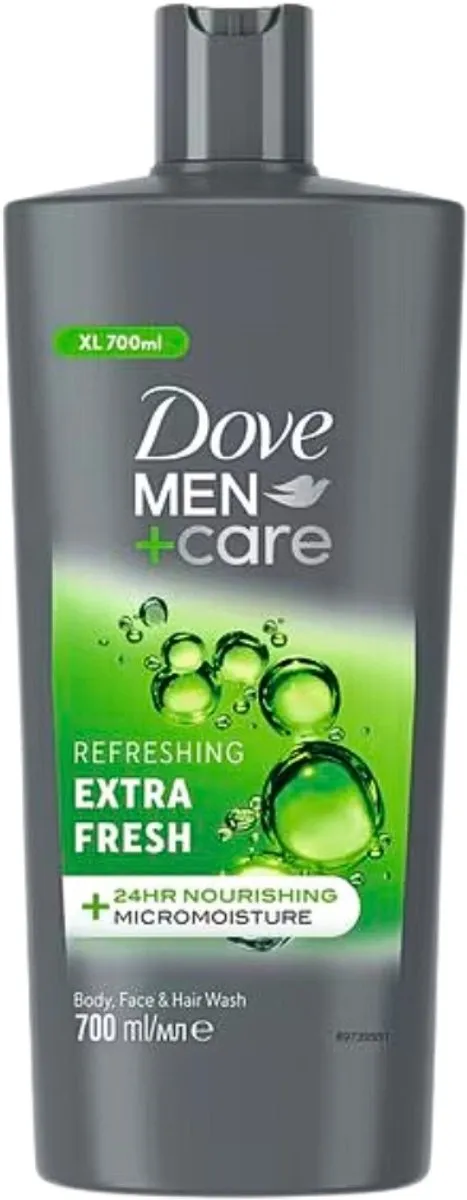 Dove Men+Care Extra Fresh Douchegel 3-in-1 - 2800ml (4x700ml)