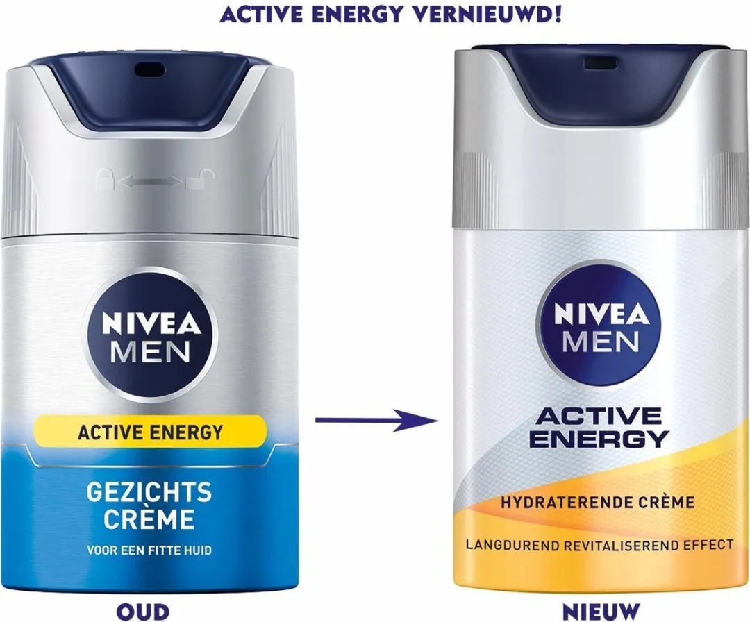 NIVEA MEN Active Energy Dagcrème 50ml