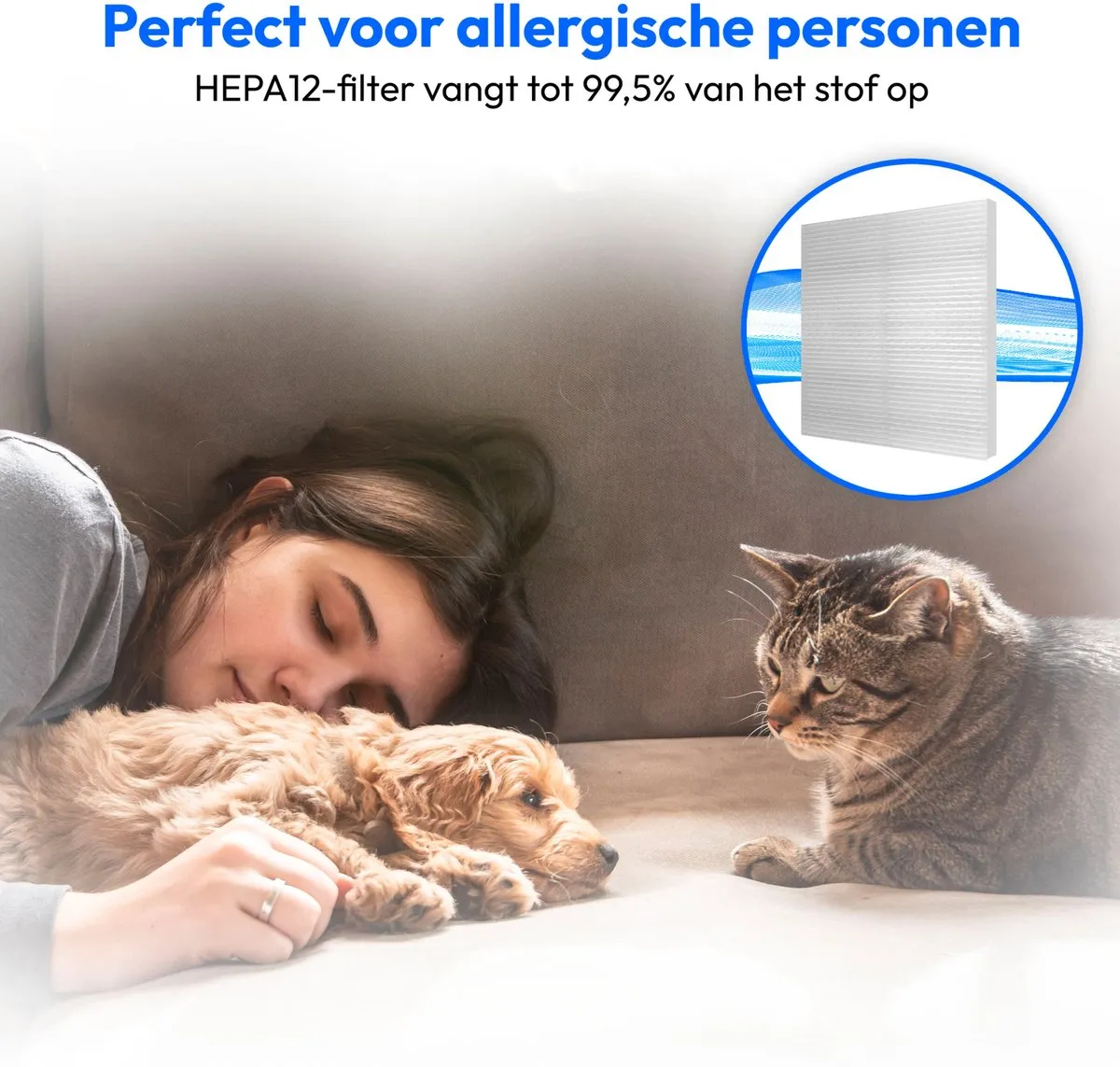 Medion P4000 Stofzuiger - 220 Airwatts - 4,3L - Blauw
