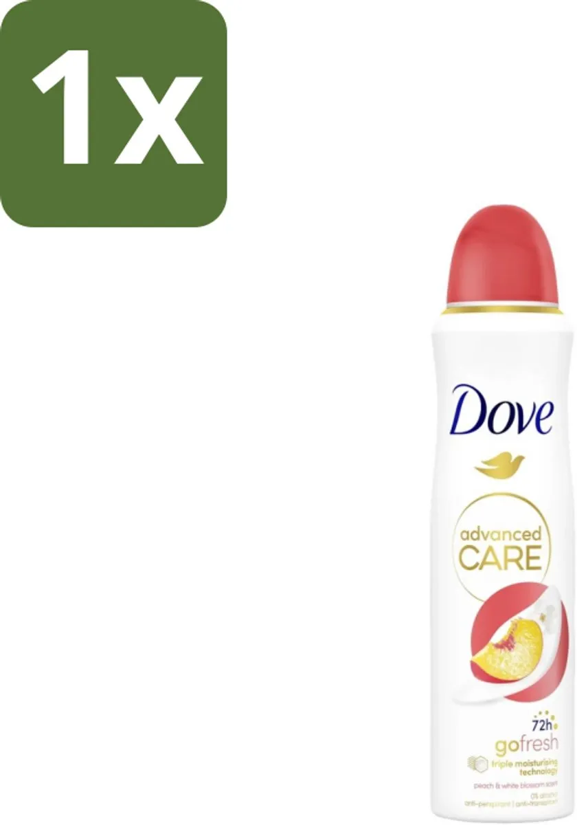 Dove Deodorant Spray Perzik 150ml