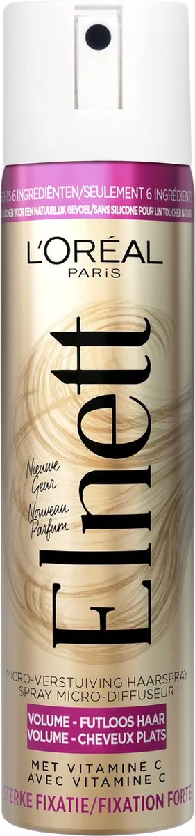 L'Oréal Paris Elnett Volume Haarlak 75ml - Sterke Fixatie