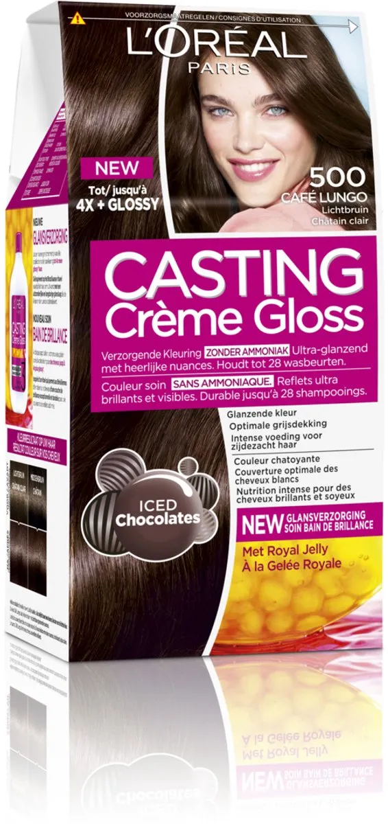 L'Oréal Paris Casting Crème Gloss 500 Café Lungo - afbeelding 6 van 6