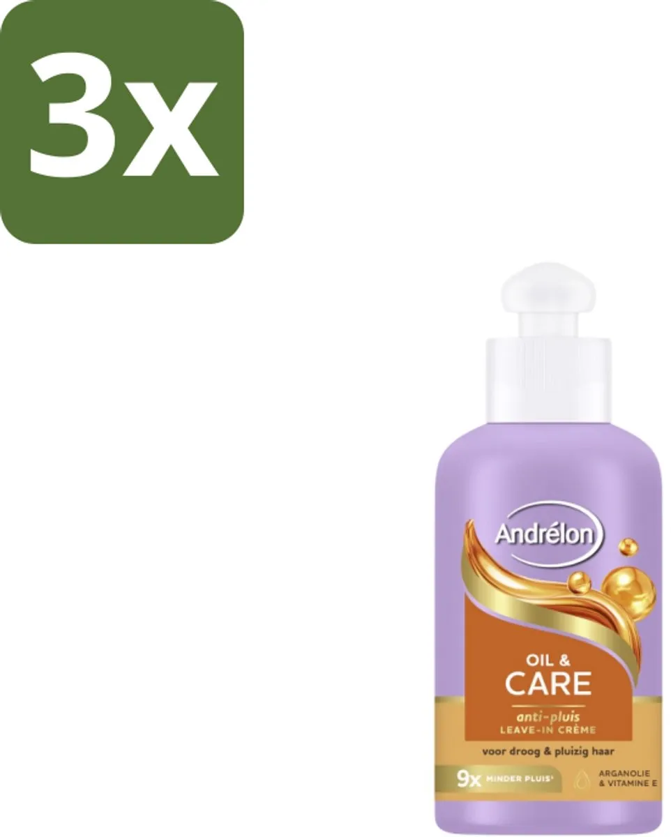 Andrélon Oil & Care Leave-In Crème 200ml