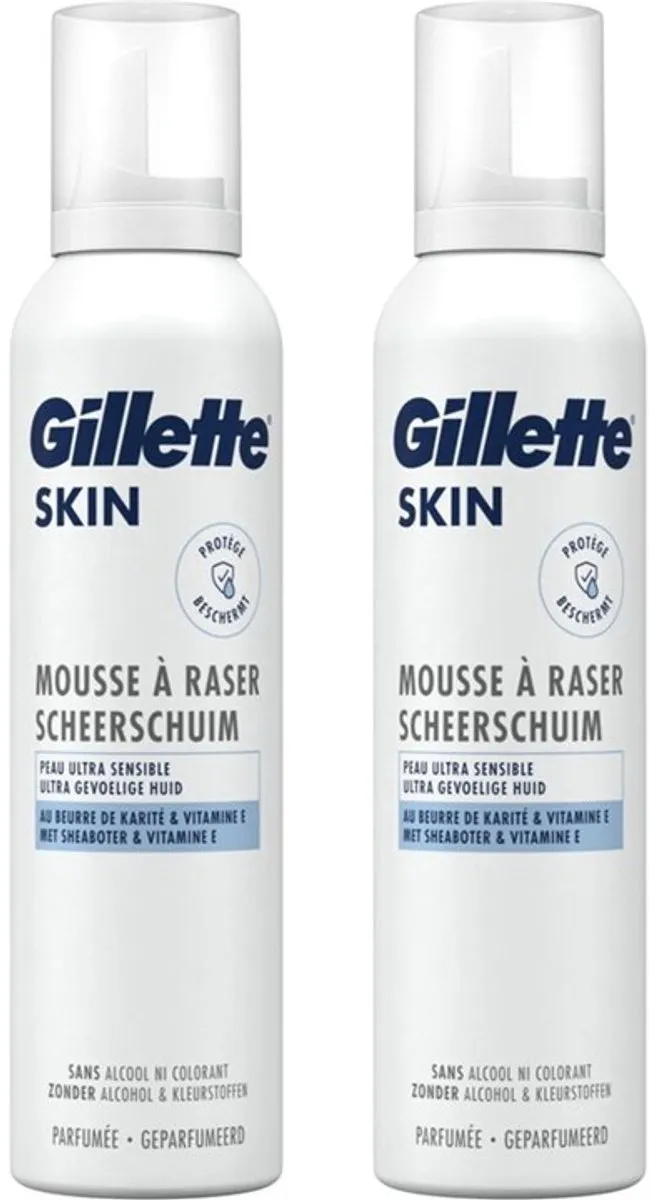 Gillette SKIN Scheermousse Ultra Gevoelige Huid