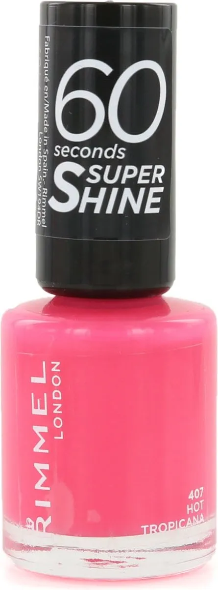 Rimmel London 60 Seconds Supershine Nagellak 407 Hot Tropicana