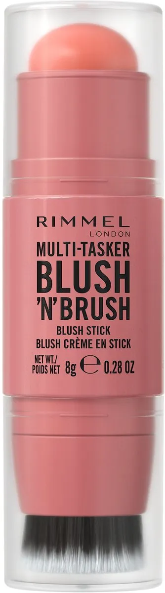 Rimmel London Multi-Tasker Blush'N'Brush Stick Cotton Candy - 3x8g