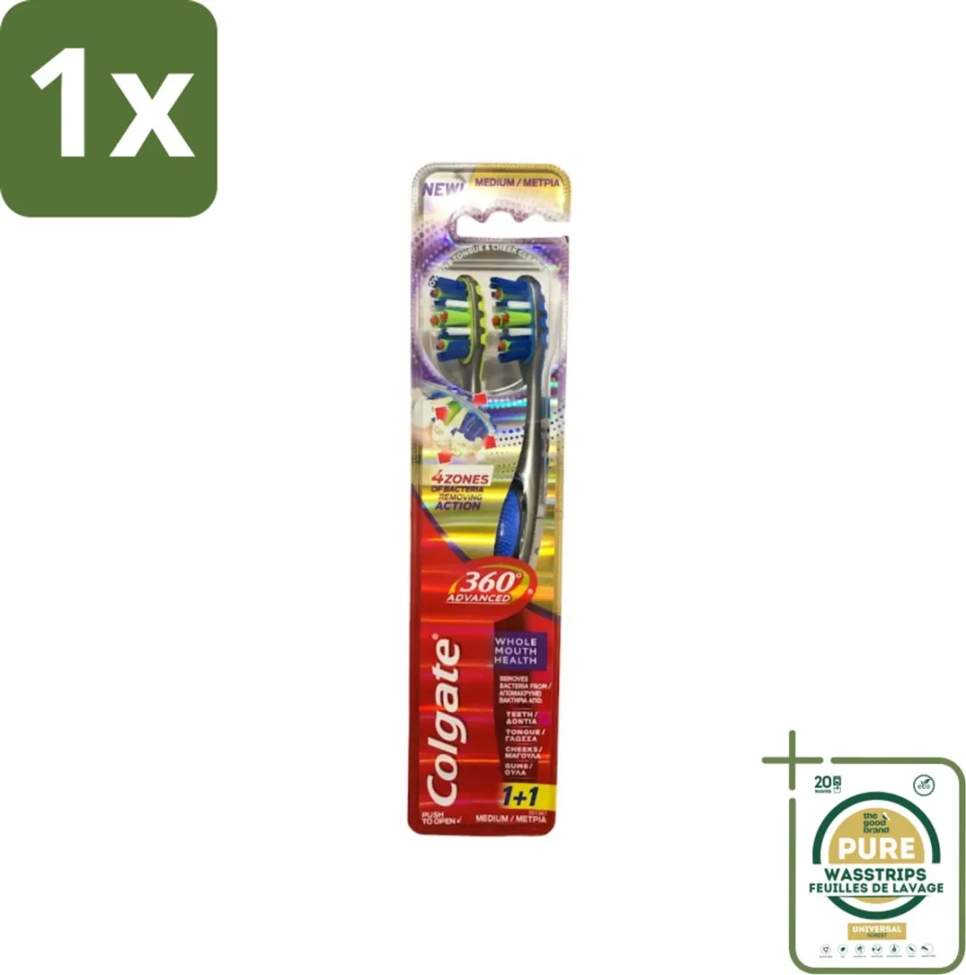 Colgate 360° Geavanceerd Medium Tandenborstel
