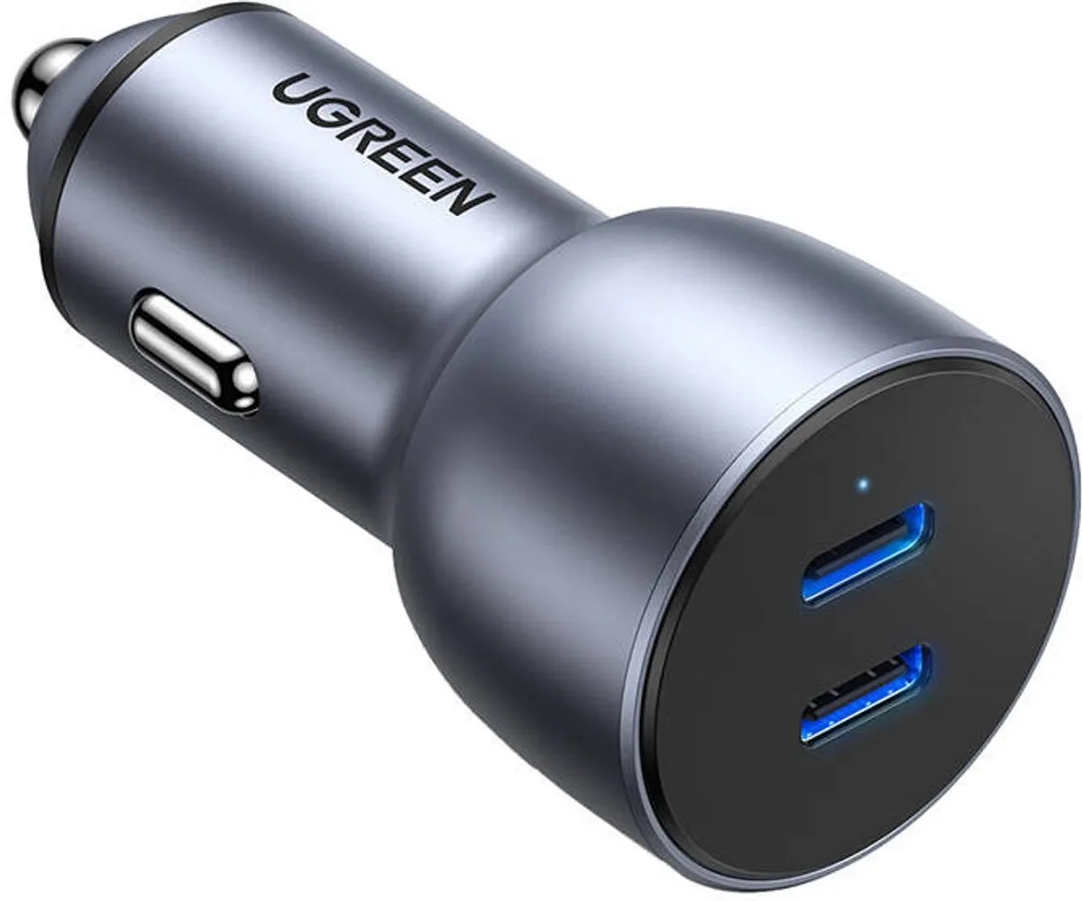 Ugreen Autolader 2x USB-C 36W