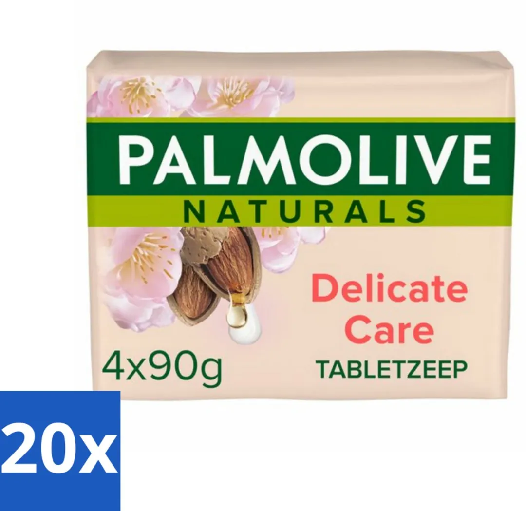 Palmolive Tabletzeep Naturals Amandel Melk 90g