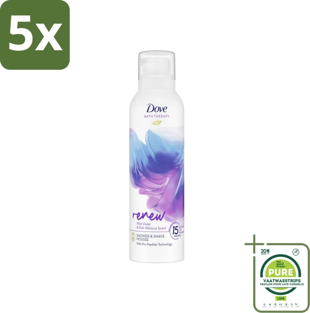Dove Bath Therapy Renew Douche & Scheerschuim 250ml