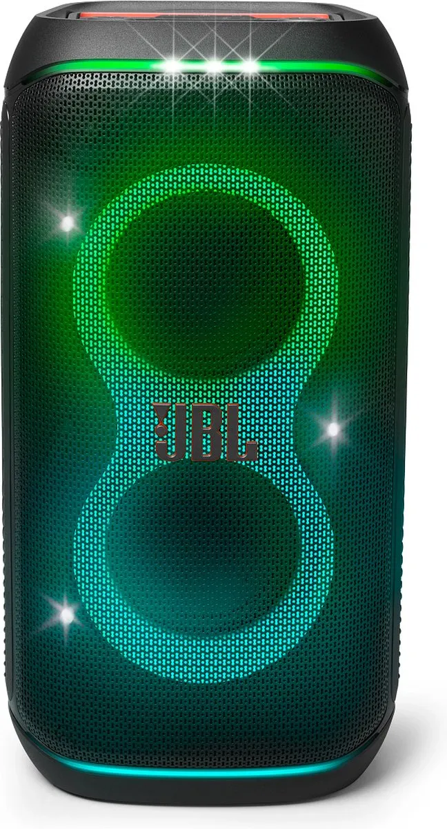JBL Partybox Club 120 - Draadloze Bluetooth Party Speaker - Opvouwbare Handgreep - Spatwaterdicht - LED verlichting - 12 uur - Zwart
