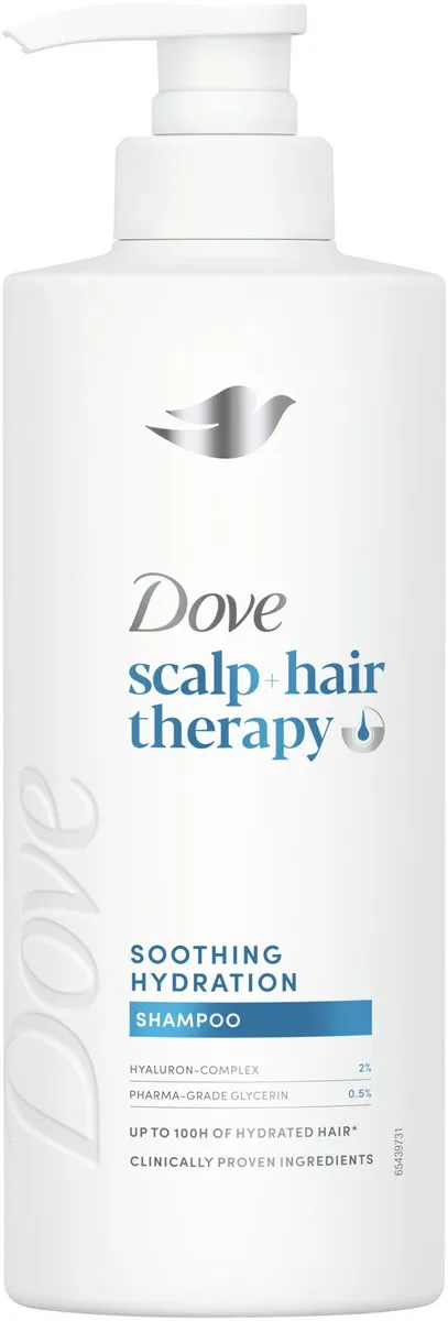 Dove Scalp + Hair Therapy Shampoo Soothing Hydration 400ml