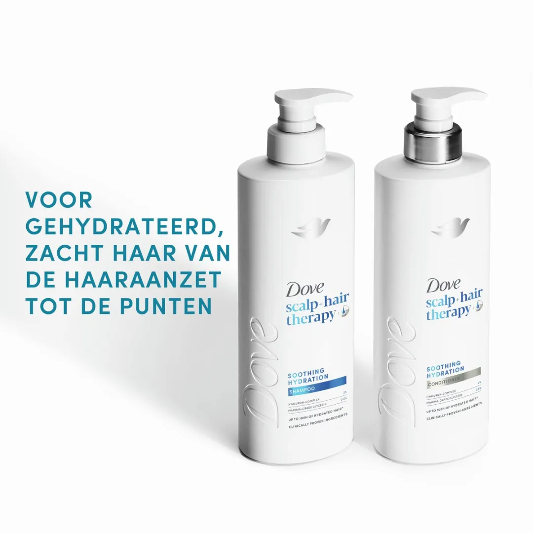 Dove Scalp + Hair Therapy Shampoo Soothing Hydration 400ml