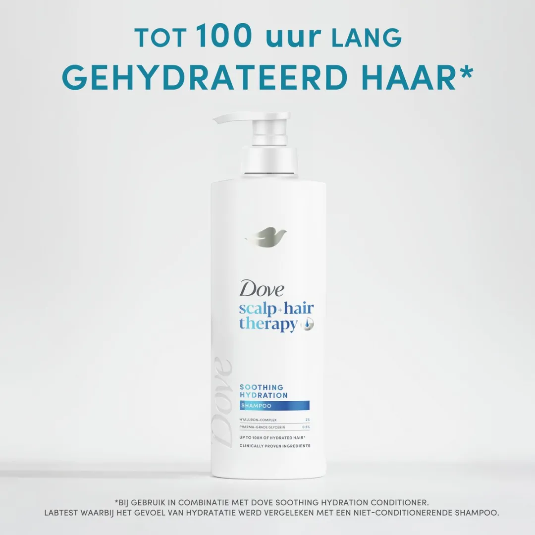 Dove Scalp + Hair Therapy Shampoo Soothing Hydration 400ml