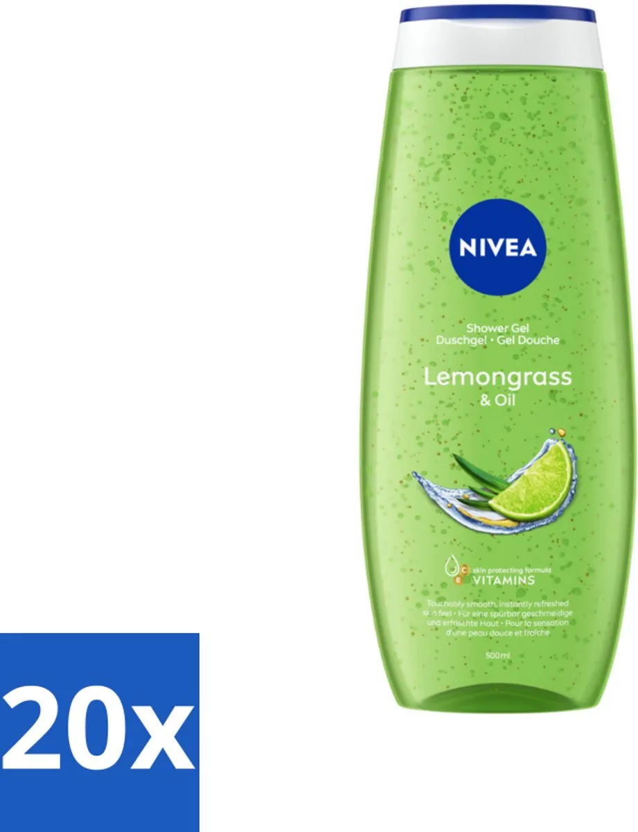 NIVEA Douchegel Citroengras & Olieverzorging 500ml