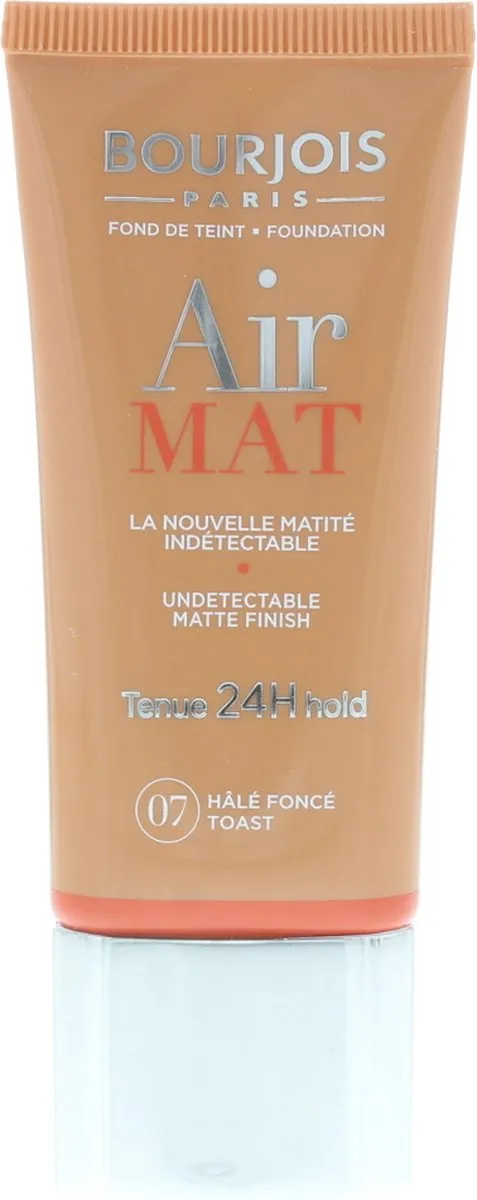 Bourjois Fond de Teint Air Mat 24H 07 Hâlé Foncé 30ml