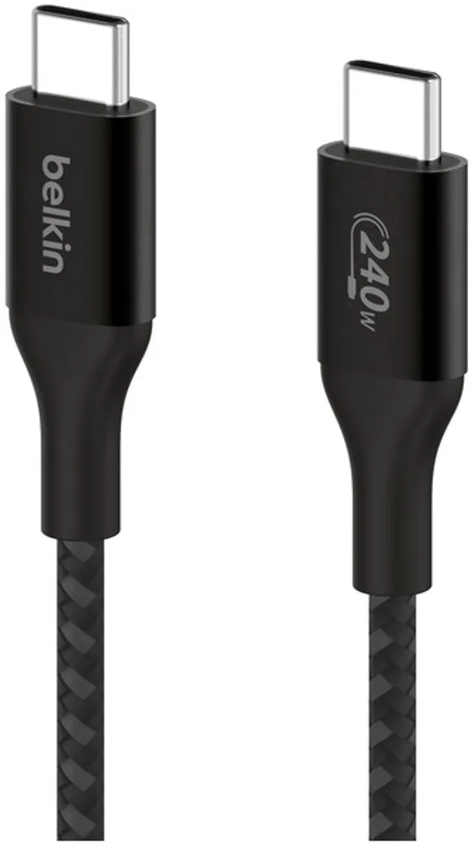 Belkin USB-C Kabel 240W CAB015bt2MBK - 2m - Zwart - afbeelding 6 van 6