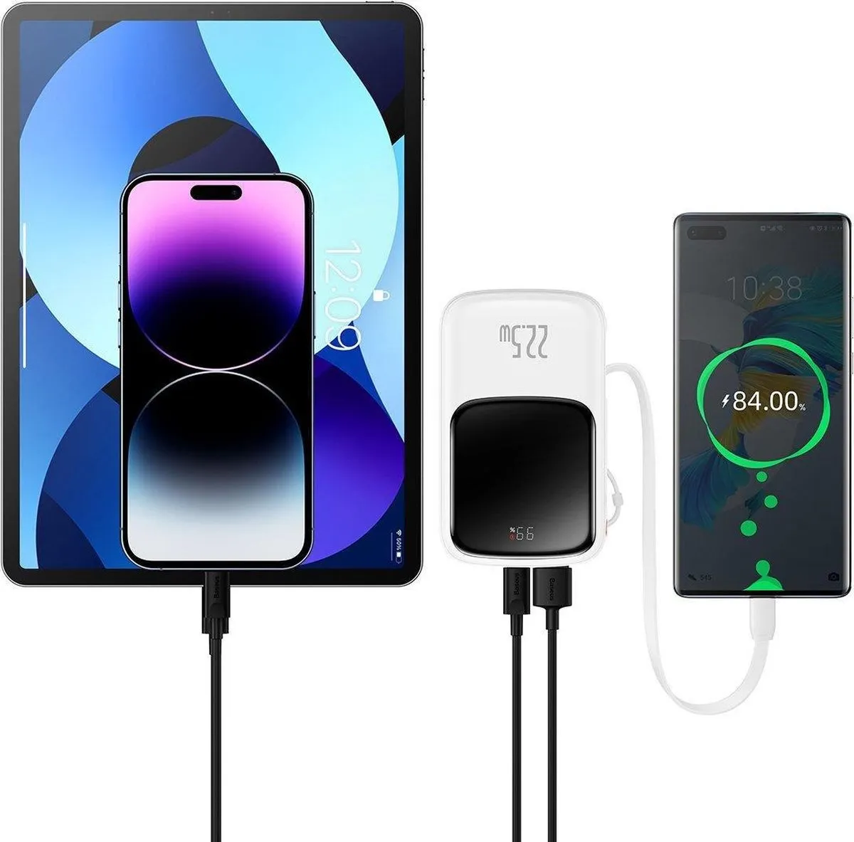 Baseus Powerbank 10000mAh - 22.5W - Wit