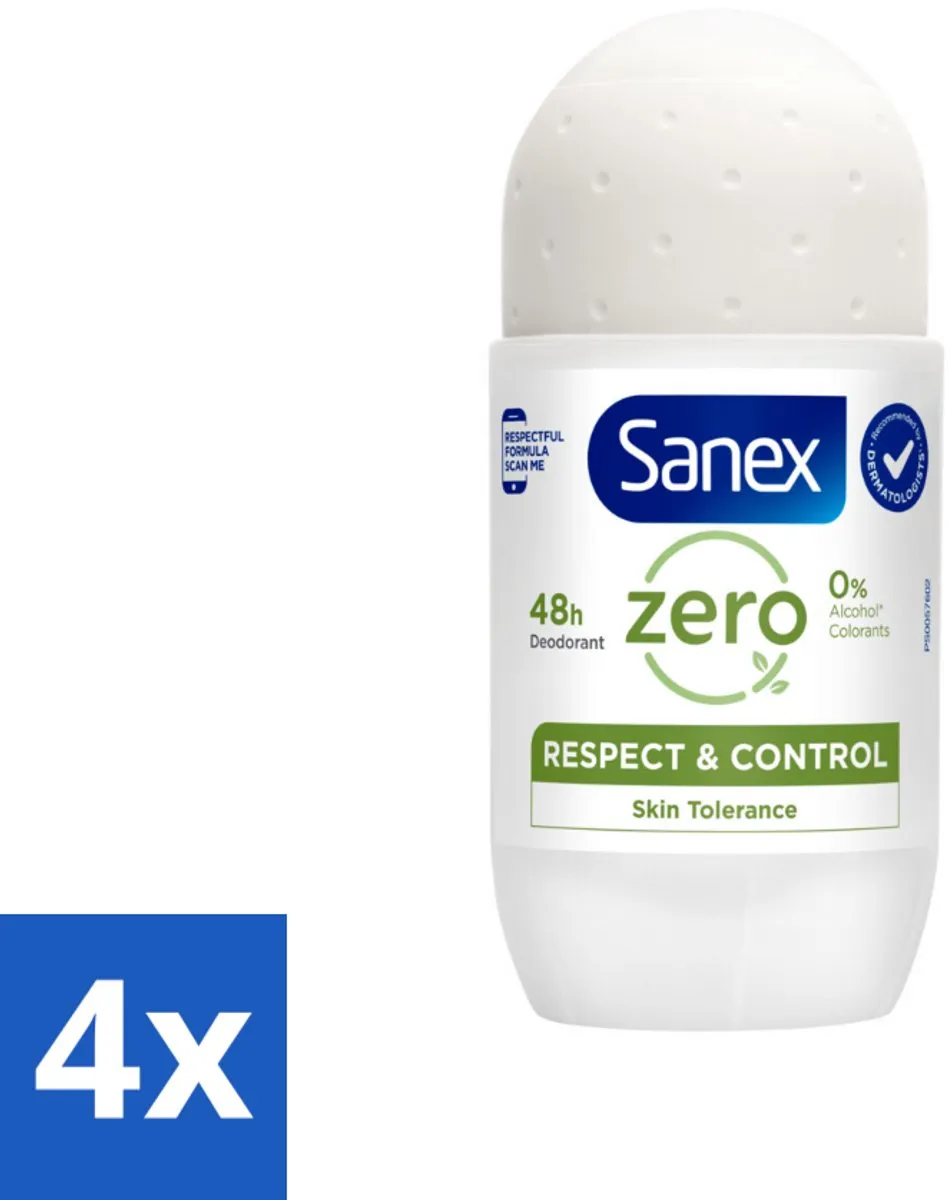 Sanex Deodorant Roller Zero% 50ml