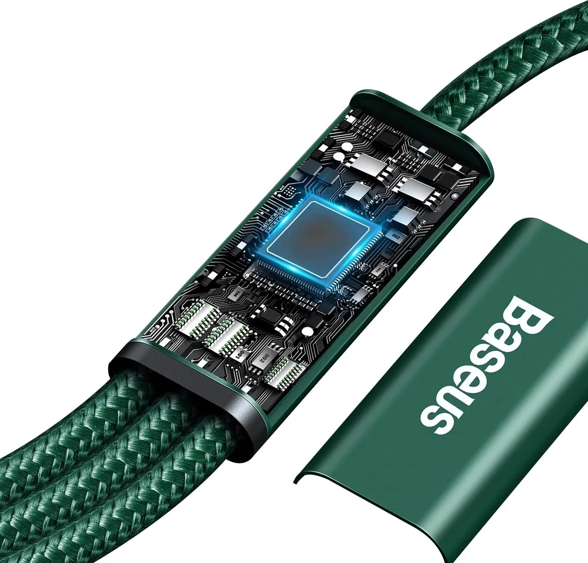 Baseus 3-in-1 USB-C Kabel 1.5M - Groen