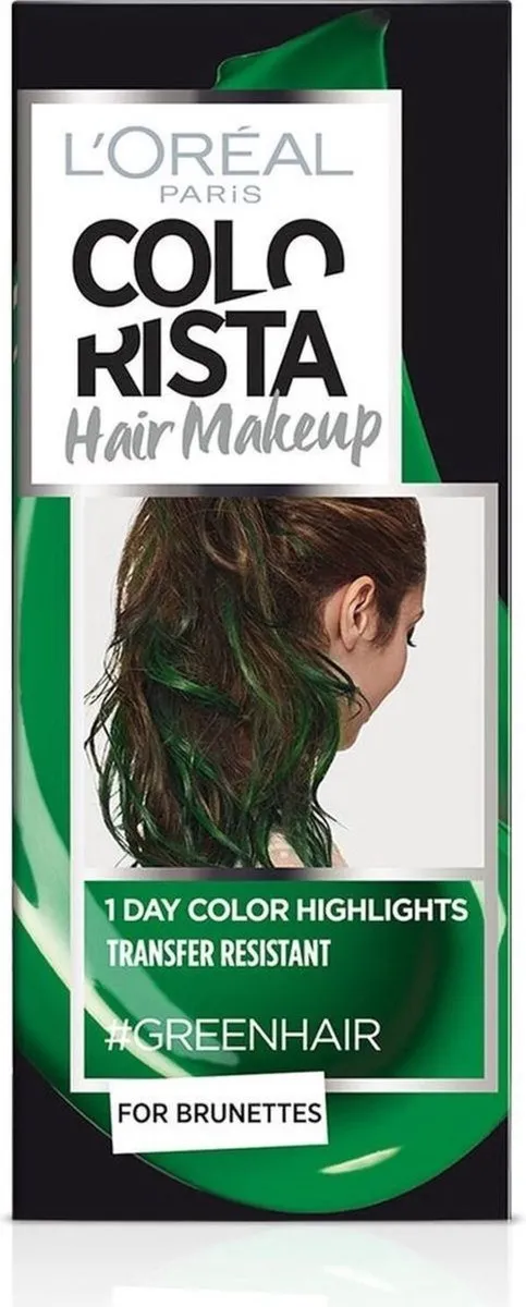 L'Oréal Paris Colorista Hair Makeup Groene Highlights 60ml