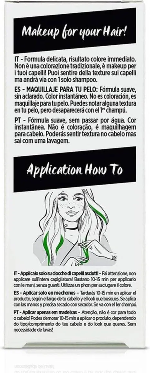 L'Oréal Paris Colorista Hair Makeup Groene Highlights 60ml