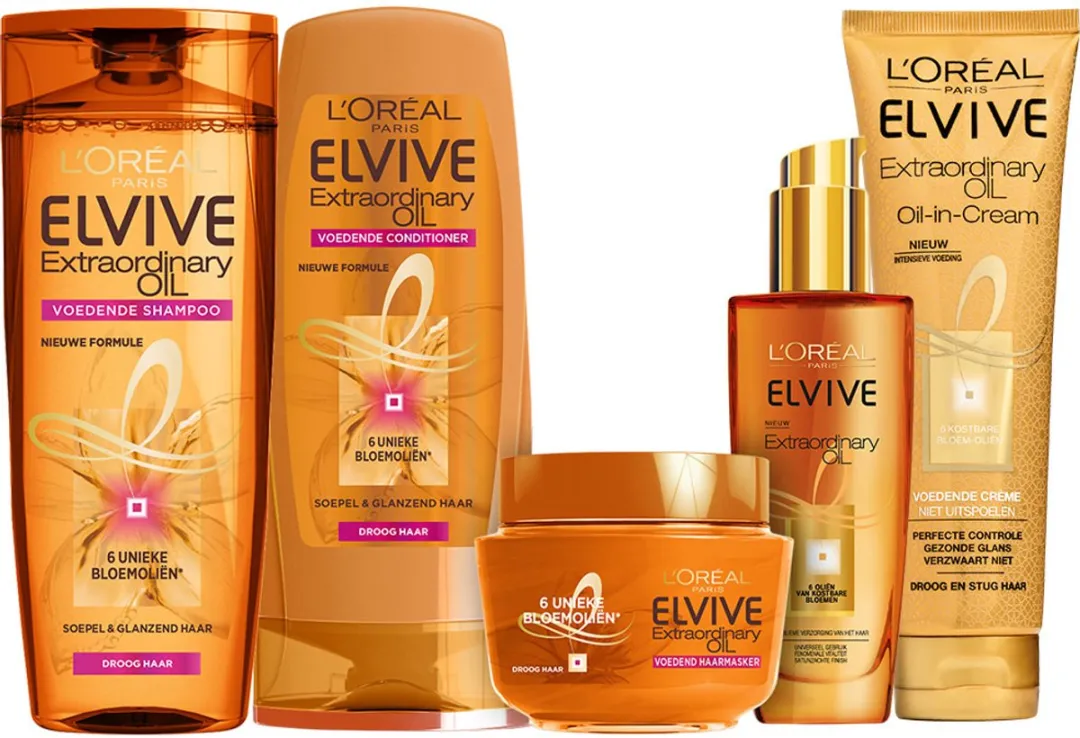 L'Oréal Paris Elvive Extraordinary Oil Shampoo 3x250ml - afbeelding 6 van 6