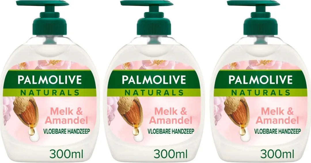 Palmolive Handzeep Milk & Almond 3x300ml