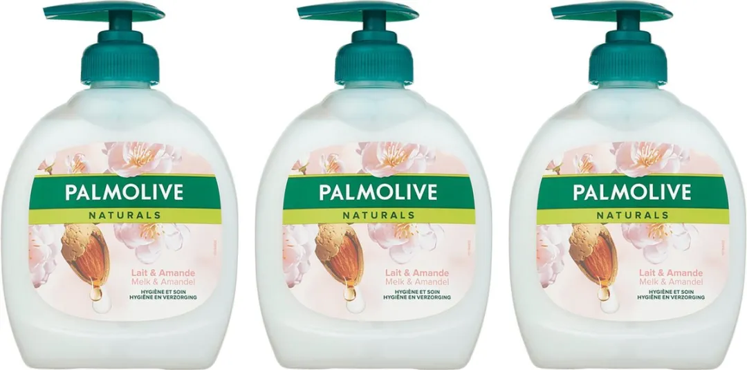 Palmolive Handzeep Milk & Almond 3x300ml
