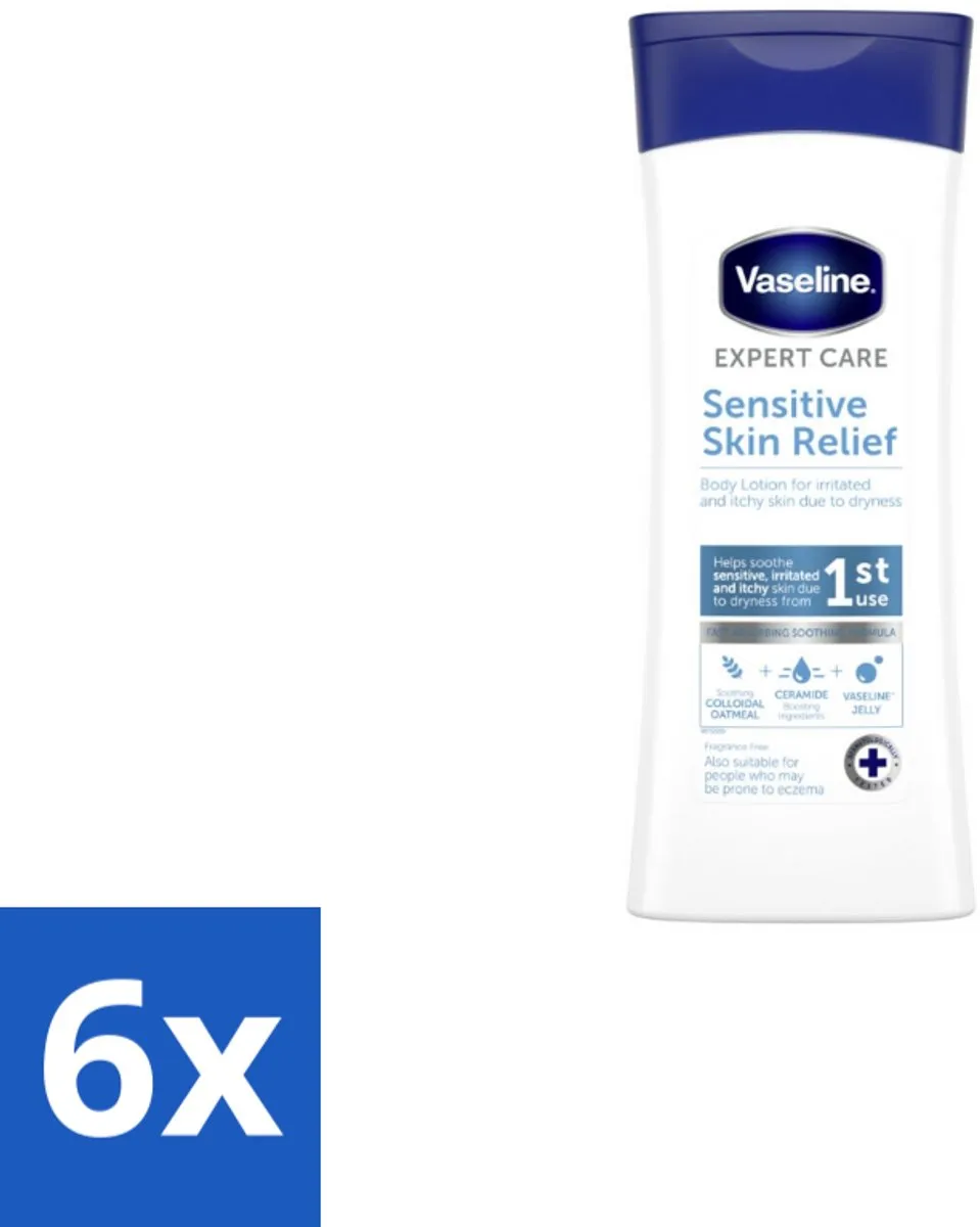 Vaseline Bodylotion Expert Care Sensitive Skin Relief 2400ml