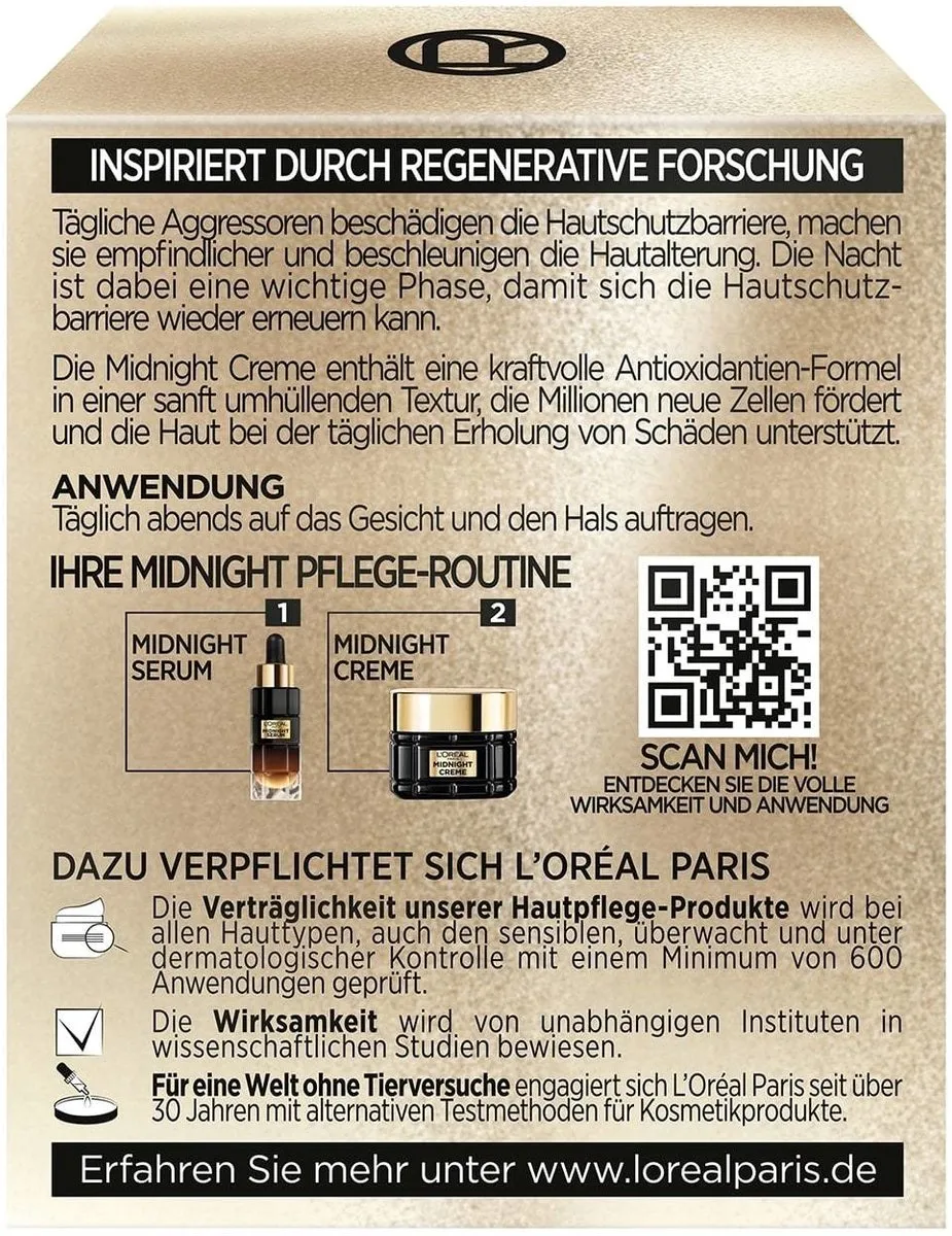 L'Oréal Paris Age Perfect Nachtcrème Cell Renaissance 50ml