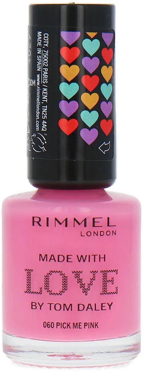 Rimmel Made With Love Nagellak Pick Me Pink 10ml