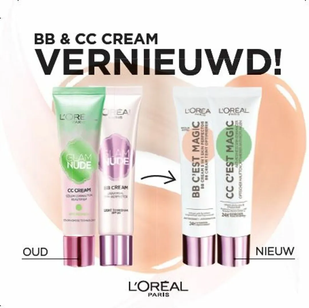 L'Oréal Paris C'est Magic CC Cream 01 Anti Redness - 90ml (3x30ml) - Groen