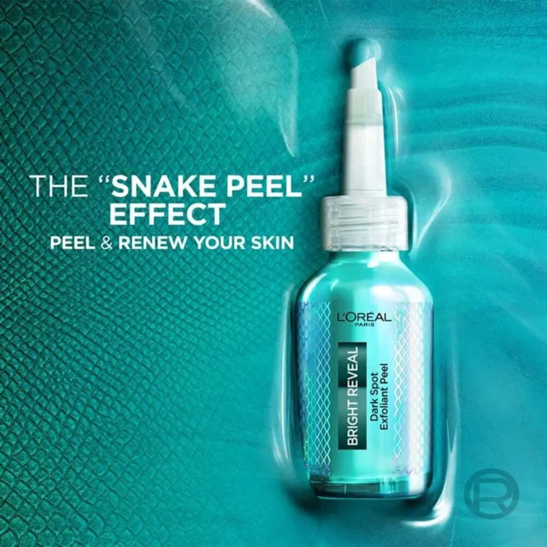 L'Oréal Paris Dark Spot Exfoliant Snakepeel Bright Reveal - 6x25ml