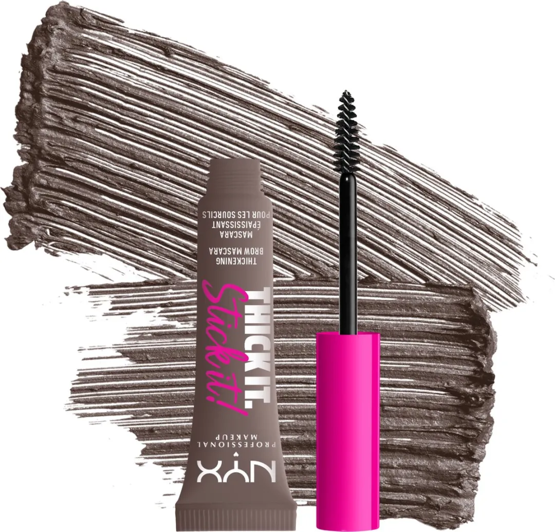 NYX Thick It Stick It Wenkbrauwgel Mascara Cool Ash Brown