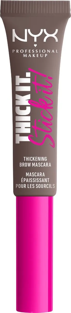 NYX Thick It Stick It Wenkbrauwgel Mascara Cool Ash Brown