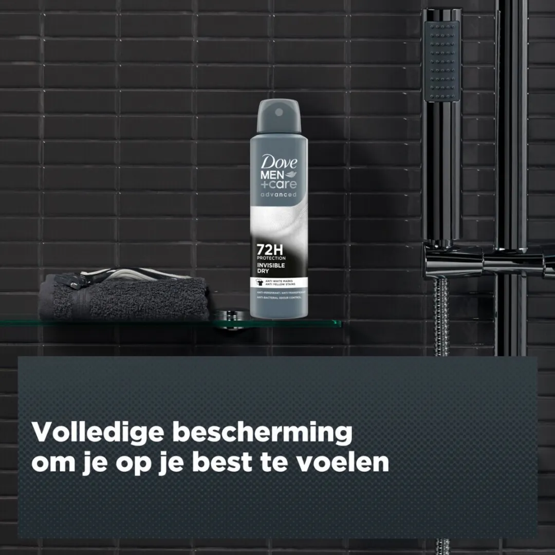Dove Men+Care Invisible Dry Deodorant Spray 150ml