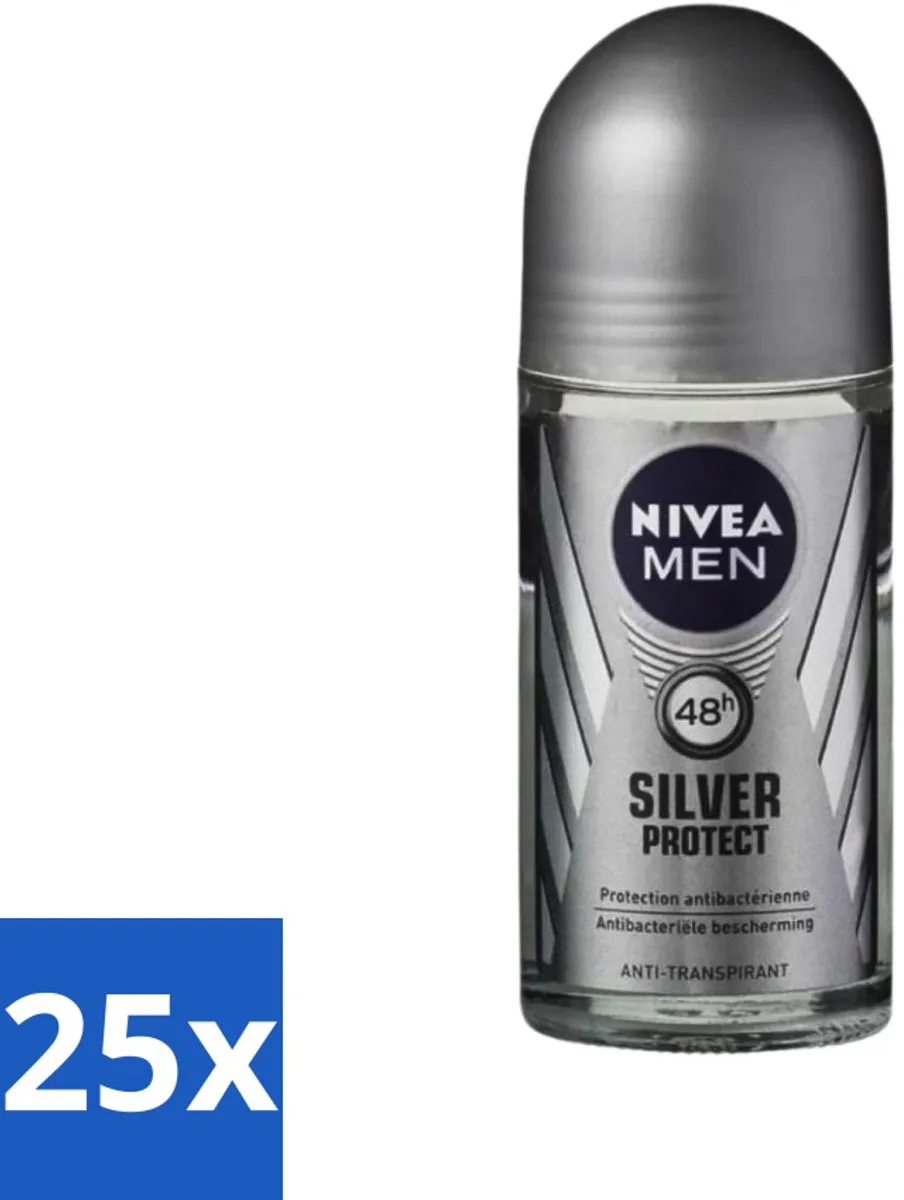 NIVEA Men Silver Protect Dynamic Power Deo Roller 50ml